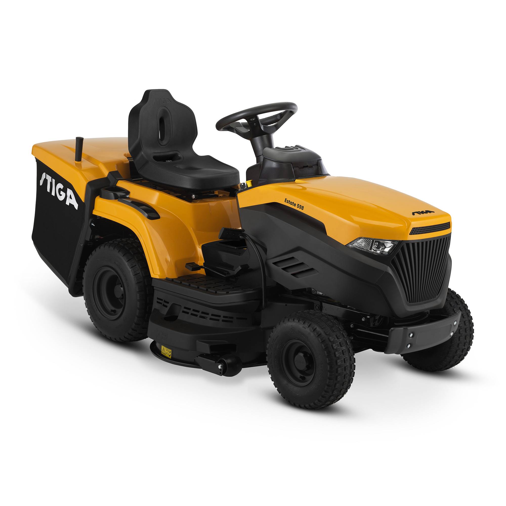 Stiga - Tracteur Estate 598, moteur 452cc, plateau 98cm, collecteur 240L - STIGA - Image 1