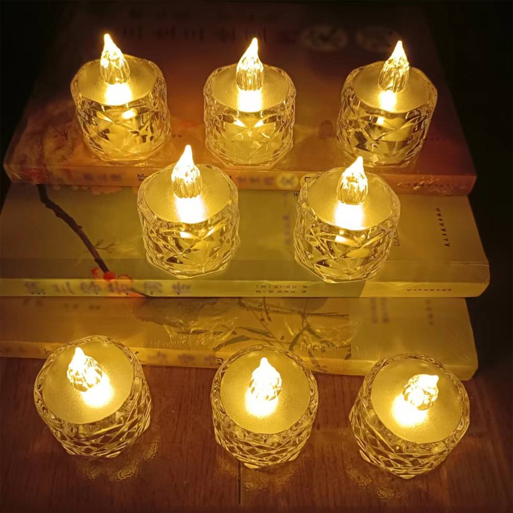 12 bougies électroniques LED sans flamme à piles, parfaites pour Halloween, Noël, Saint‑Valentin, Mariage, fête et décoration intérieure festive - Image 9