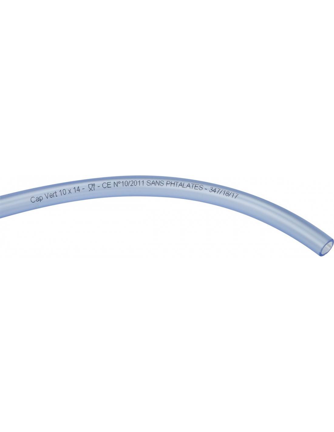 Cap Vert - Tuyau Cristal Capvert 10x14 Transparent, Flexible, Multi-usages - Capvert