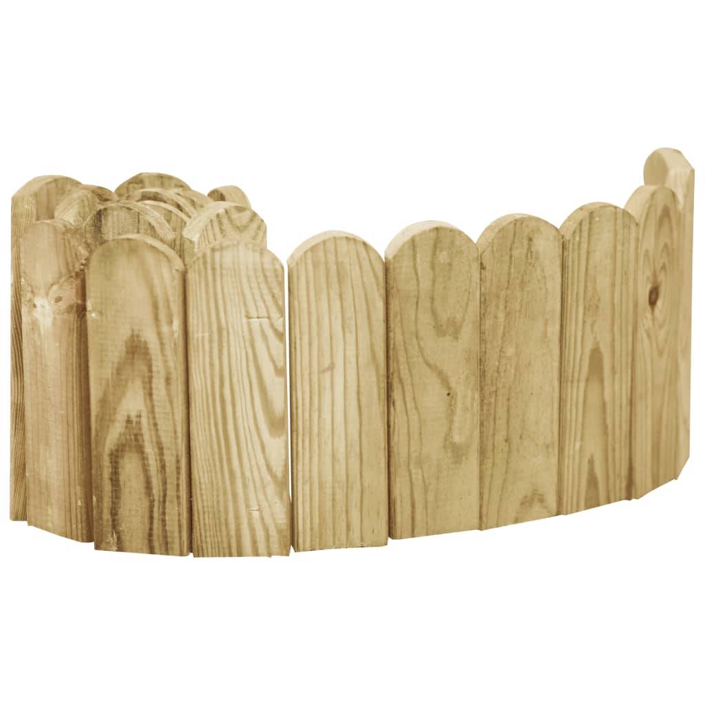 PANGIVO - Rouleau de bordure bois de pin vert 120 x 1.5 x 20 cm - PANGIVO - Image 2