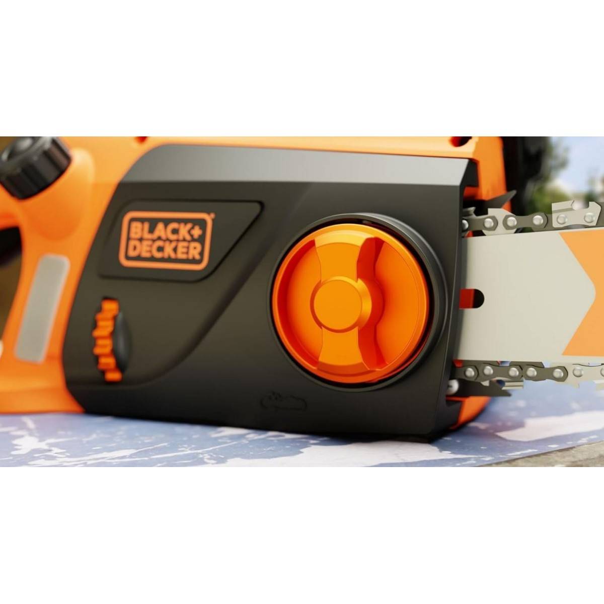 Tronçonneuse Electrique 2200W Lame 45 cm Lubrification automatique BECS2245-QS Black & Decker - Image 6