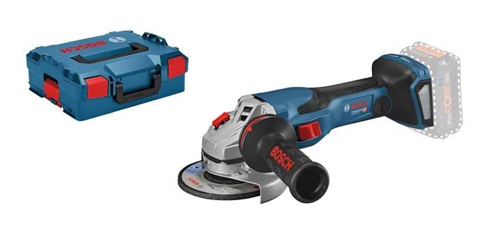 Bosch Professional - Meuleuse d'angle 18V BITURBO GWS 18V-15 C Professional (sans batterie ni chargeur) en coffret L-Boxx - BOSCH - 06019H6000 - Image 1