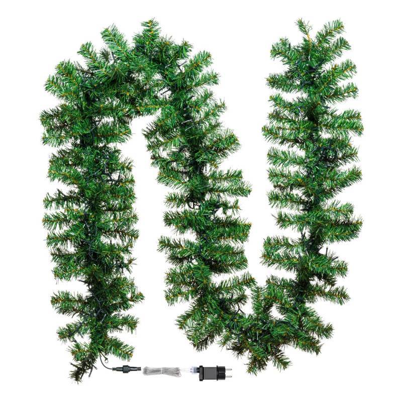 Lotti - Guirlande lumineuse branche de Sapin artificiel 270CM extérieur IP44 400 LED blanc chaud 8 programmes Smart Connect Lotti - Image 3