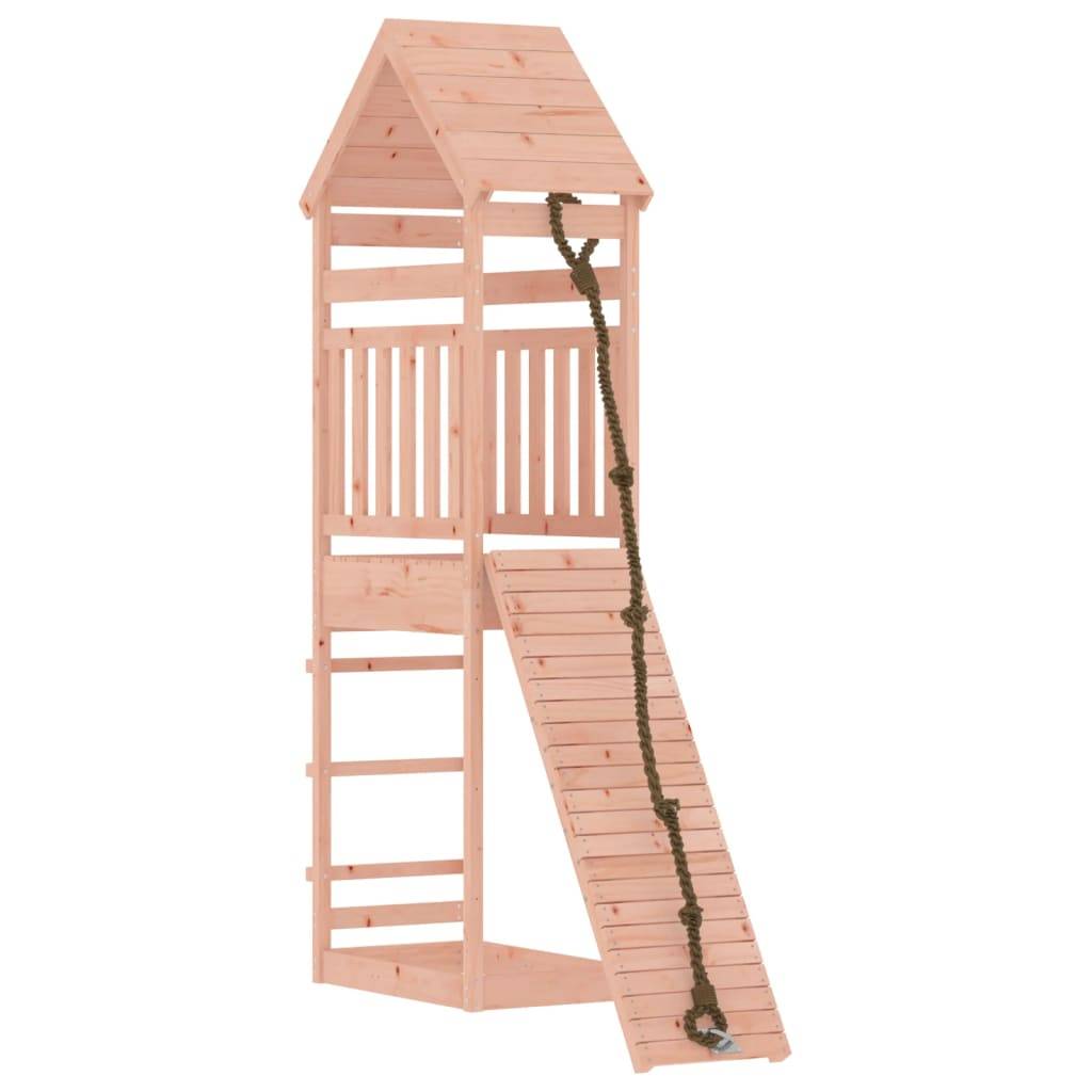 Helloshop26 - Maisonnette de jeu avec mur d'escalade 55 x 175 x 264 cm bois massif douglas - Image 2