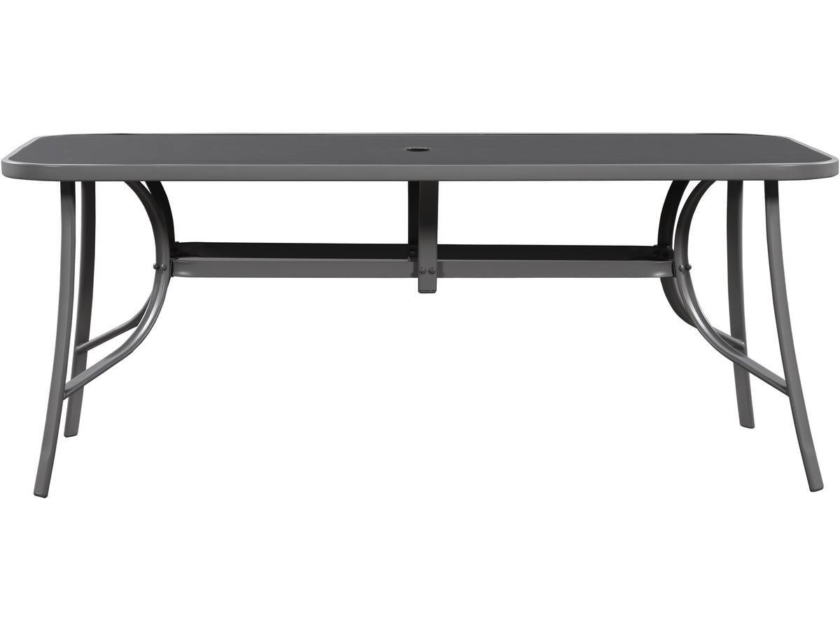 Habitat Et Jardin - Table Et Chaises De Jardin En Textilène "cordoba Xl 180" - Phoenix - 8 Places - Gris Foncé -habitat Et Jardin - Image 4