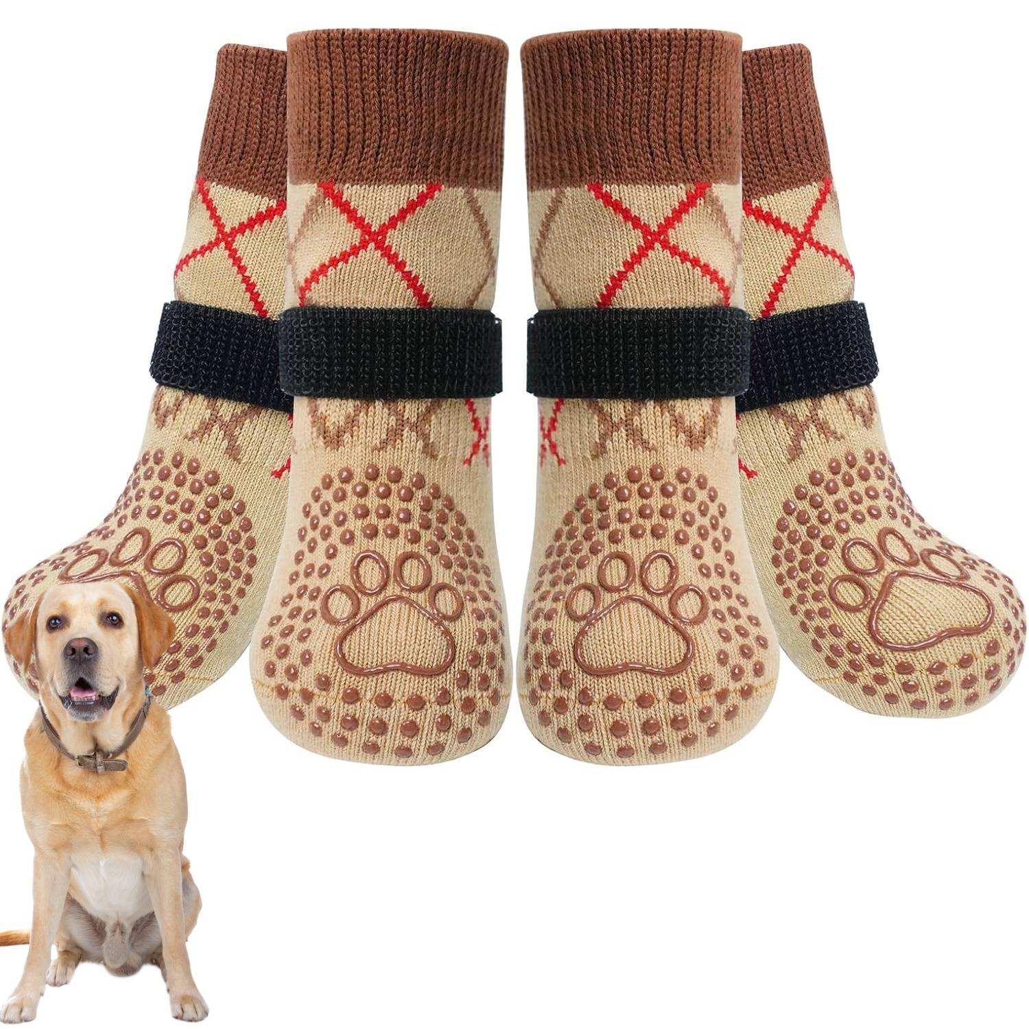 DtopbuyAge - Protègent Pattes Chien Sols Chauds/Froids M DtopbuyAge - Image 1