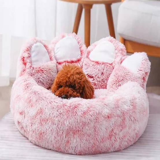 Panier pour Chien 60 cm rose