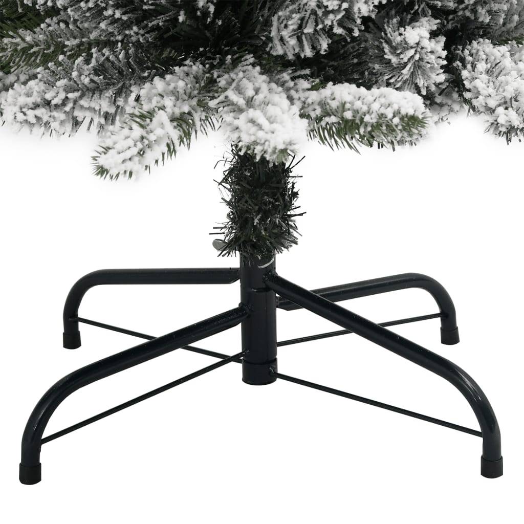 Sapin de Noël | Arbre de Noël artificiel 300 LED et neige floquée 180 cm Maison Chic - Image 8