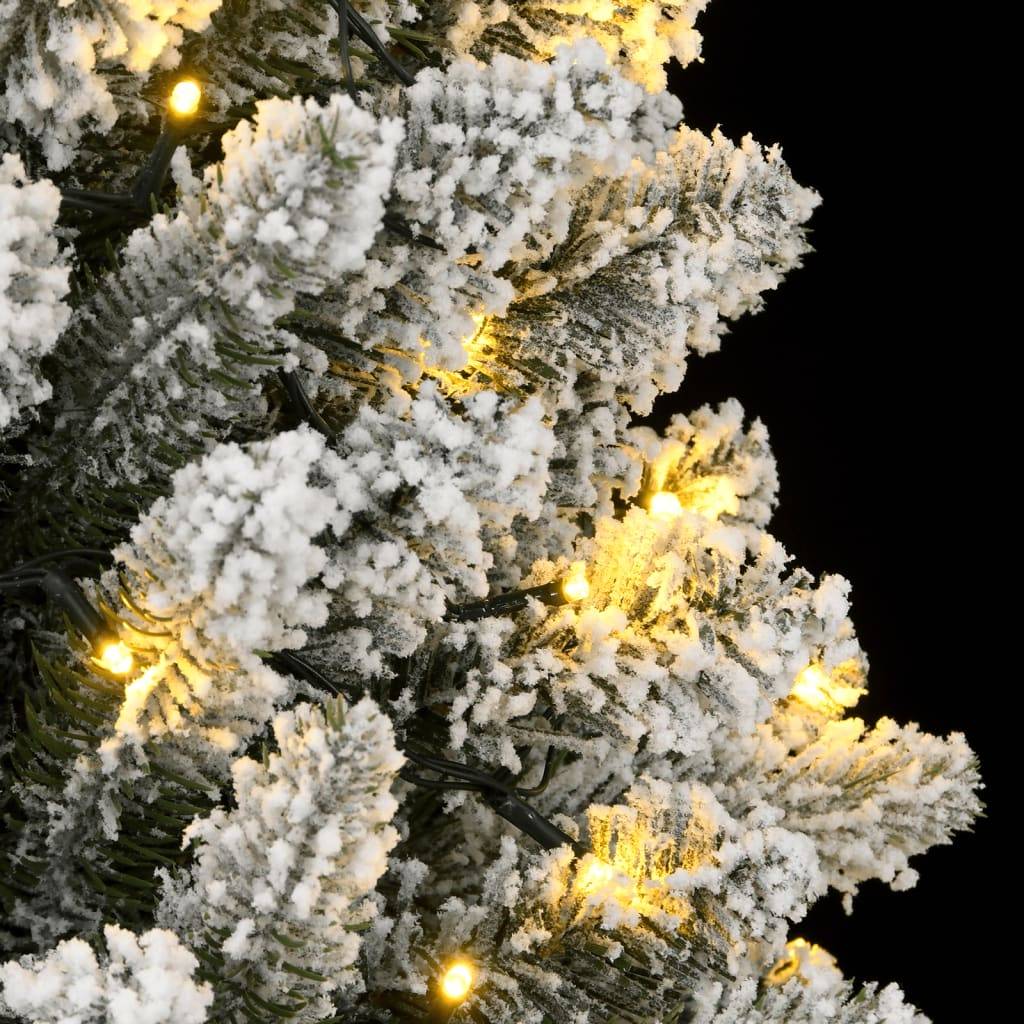 Sapin de Noël | Arbre de Noël artificiel 300 LED et neige floquée 180 cm Maison Chic - Image 7