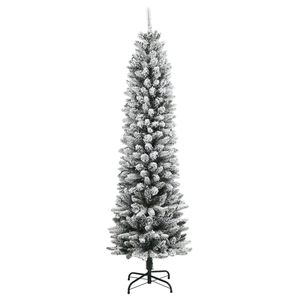 Sapin de Noël | Arbre de Noël artificiel 300 LED et neige floquée 180 cm Maison Chic - Image 3
