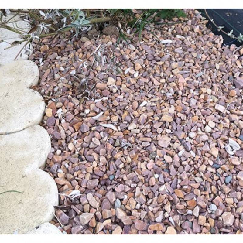 Jardinex - Gravier rose Luxor 8/16 -Sac 25 kg - Rose sombre - Jardinex - Image 3