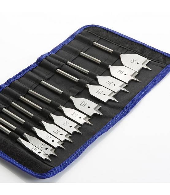 Set de 6 mèches plates sac en nylon ALYCO 135070 - Image 4