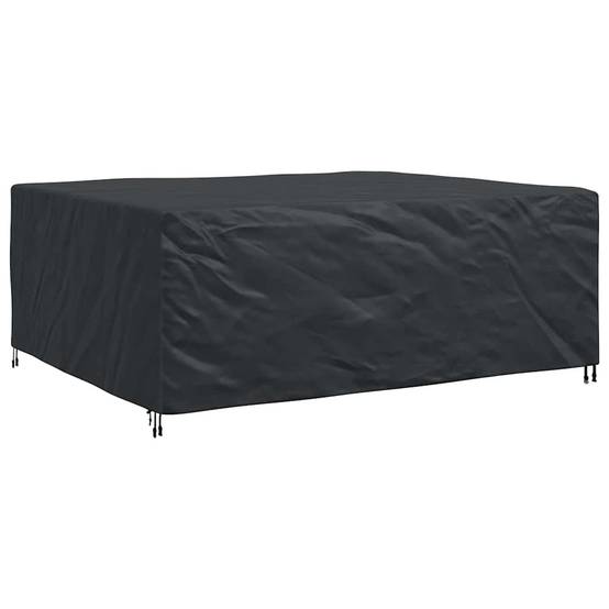 Housse Imperméable Haute Qualité 600D pour Grande Table de Jardin Protection Intempéries Noir 250x210x90 cm – ComfortXL Outdoor Living - Image 2