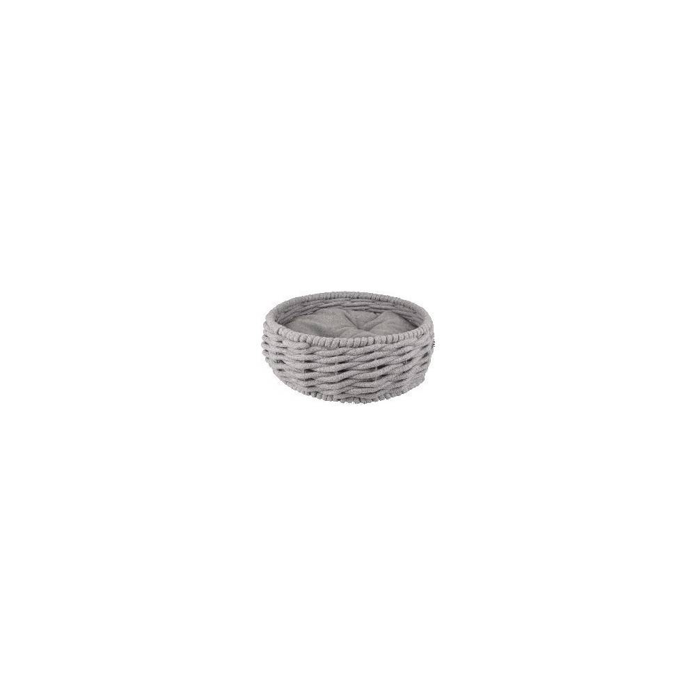 Flamingo - Panier tressé ø 42 cm gris pour chat et petit chien - Image 4