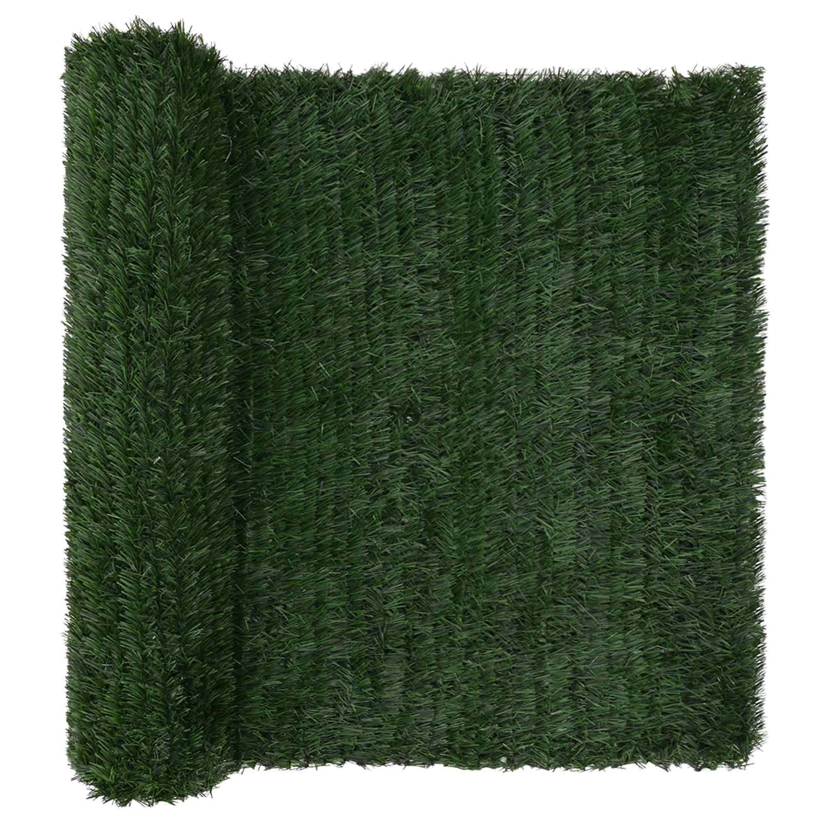 PANGIVO - Clôture artificielle PVC et acier vert foncé 300 x 150 cm - PANGIVO - Image 2