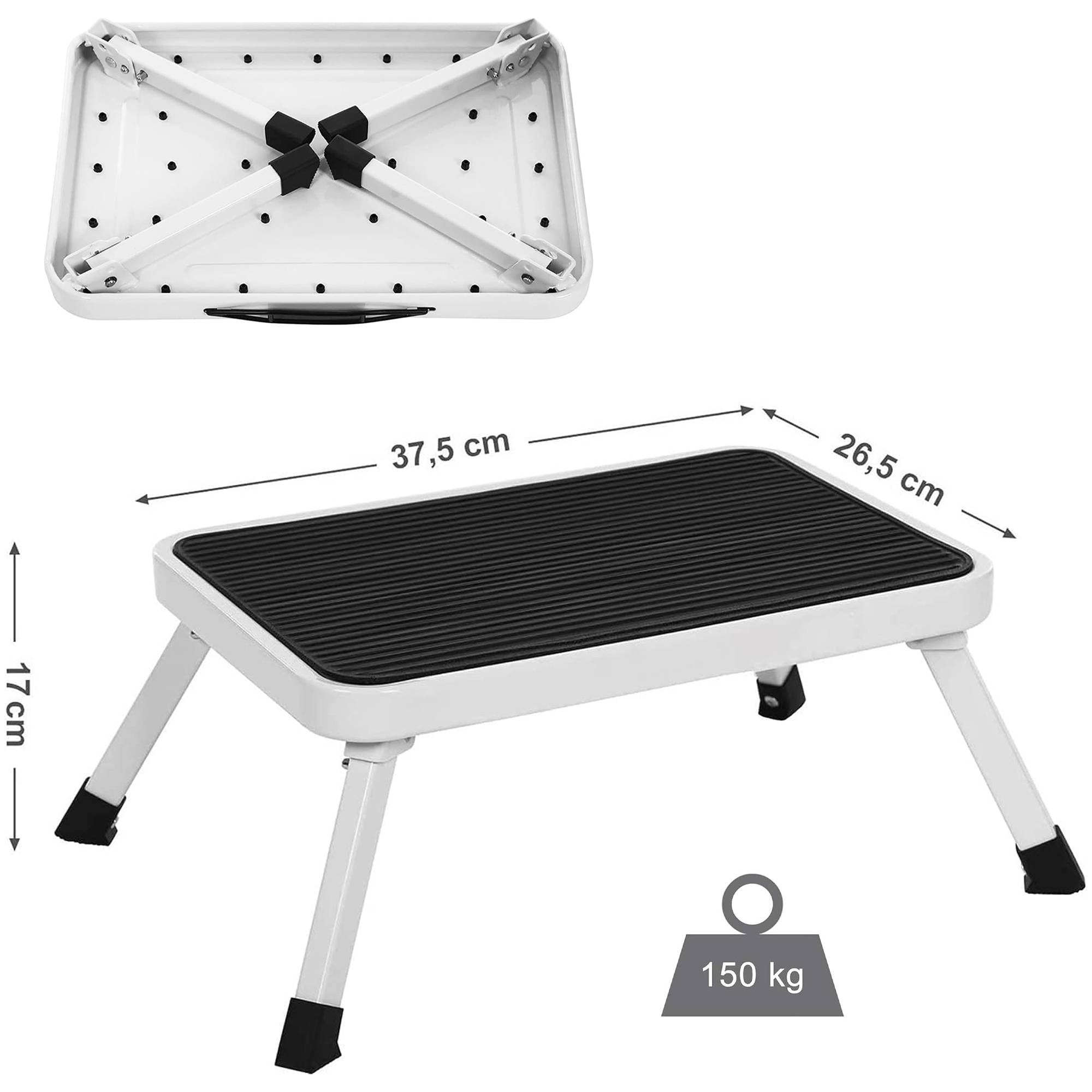Fishtec - Marchepied Pliant Antidérapant FISHTEC Acier 150 kg Grande Marche Pliable - Image 7