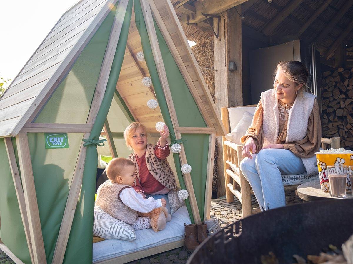Exit Toys - Maisonnette en bois pour enfants Yuki 100 - Exit Toys - Image 4
