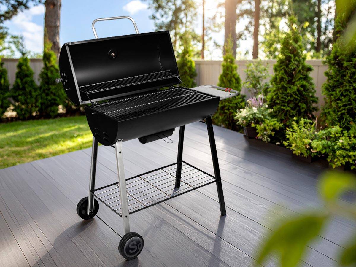 Somagic - Barbecue à charbon sur chariot Michigan - Somagic - Image 2