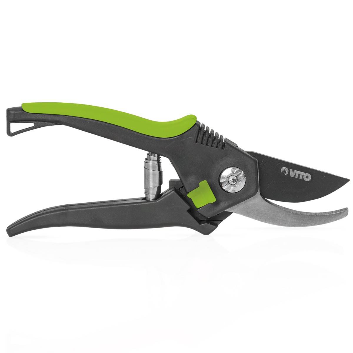 Sécateur de Jardin manuel 20 cm  Ciseaux Jardinage Lame Acier Carbone VITO - Image 3