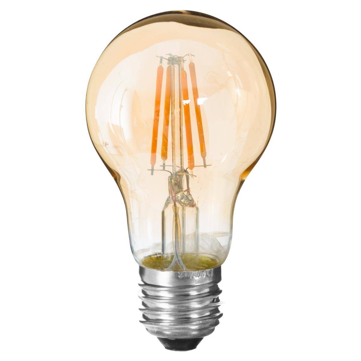 Atmosphera - Ampoule LED "Standard" ambre droit D6cm E27 - Atmosphera Créateur d'intérieur