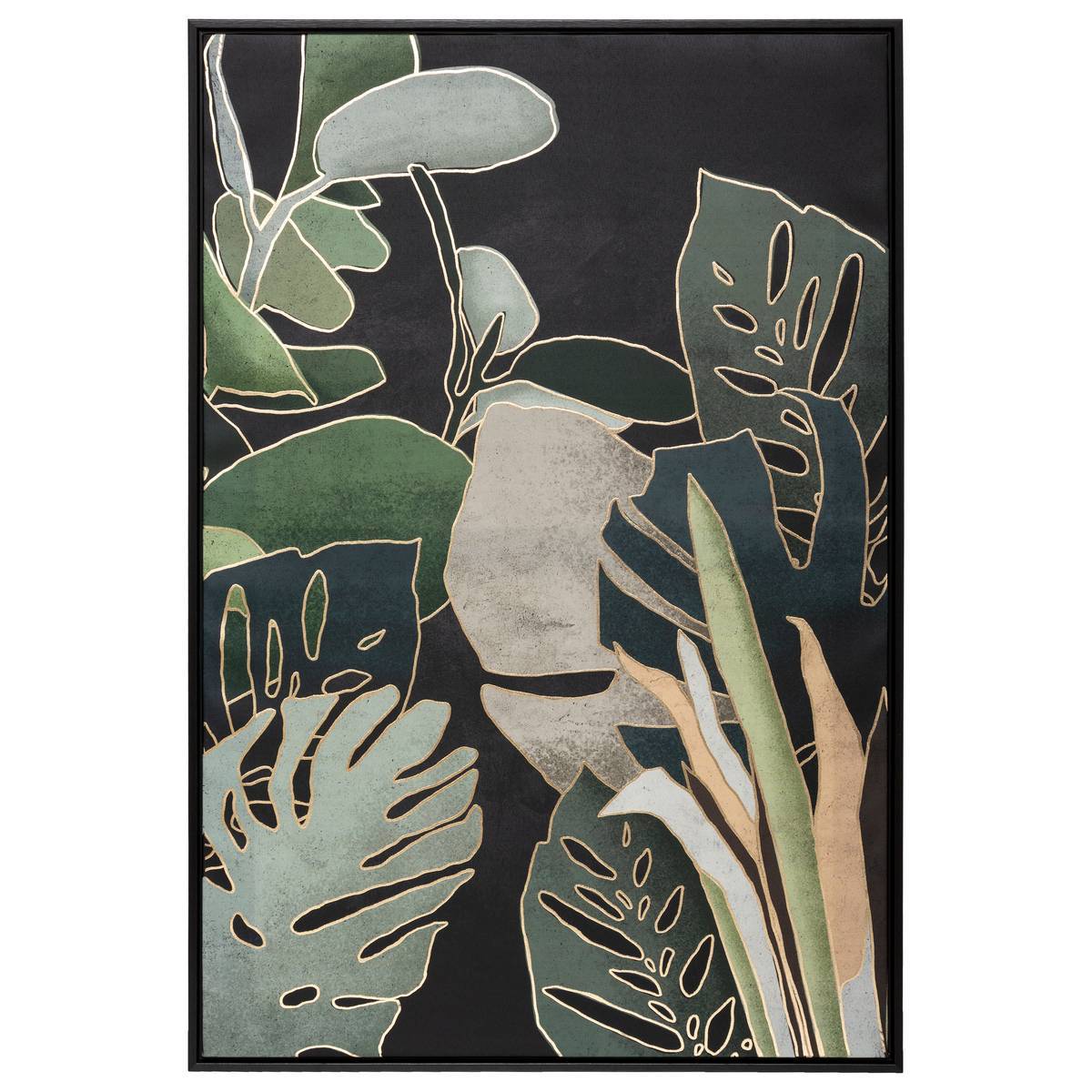 Atmosphera - Toile encadrée "Jungle" 60x90cm - Atmosphera Créateur d'intérieur - Image 2