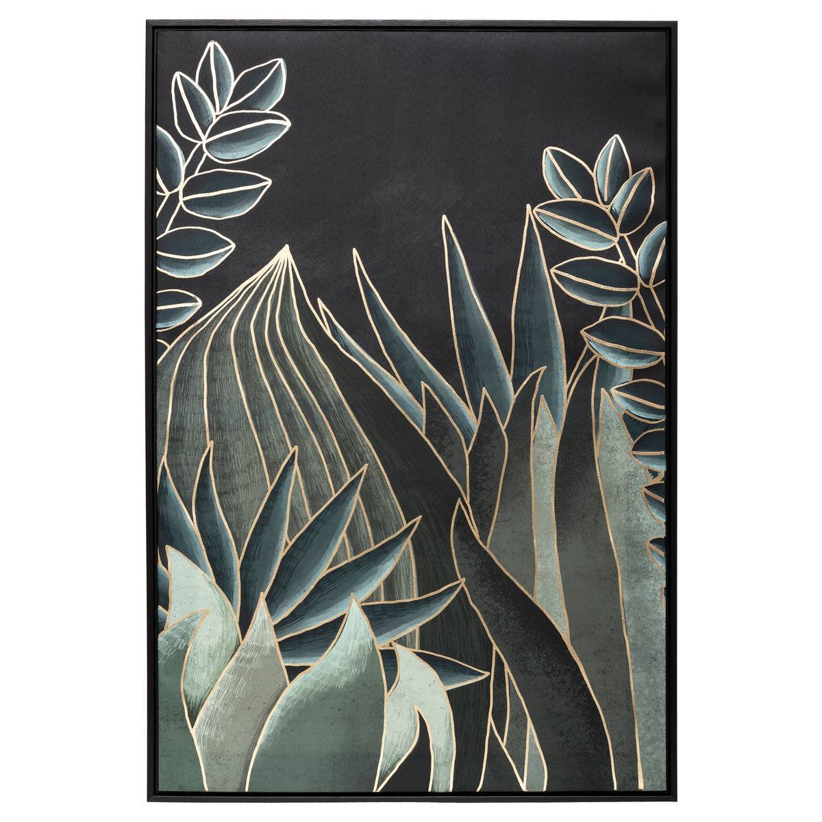 Atmosphera - Toile encadrée "Jungle" 60x90cm - Atmosphera Créateur d'intérieur - Image 1