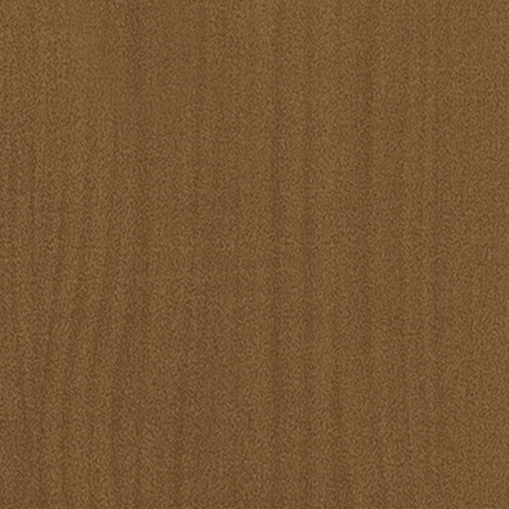 Maison Chic - Jardinière d'extérieur - Pot De Fleurs Marron miel 60x31x31 cm Bois de pin - Image 6