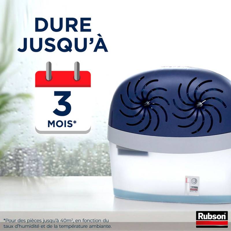 Rubson - Absorbeur d'humidité 40m2 + 2 recharges 2012041 Rubson - Image 5