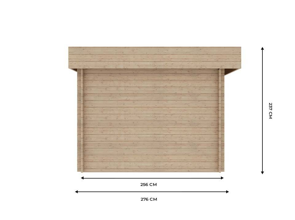 Direct Abris - Abri de Jardin WELLAND 10m2 - 426 x 304 cm - Epaisseur des murs : 28mm - Epicea - Cabane de Jardin Bois - Stockage - Image 4