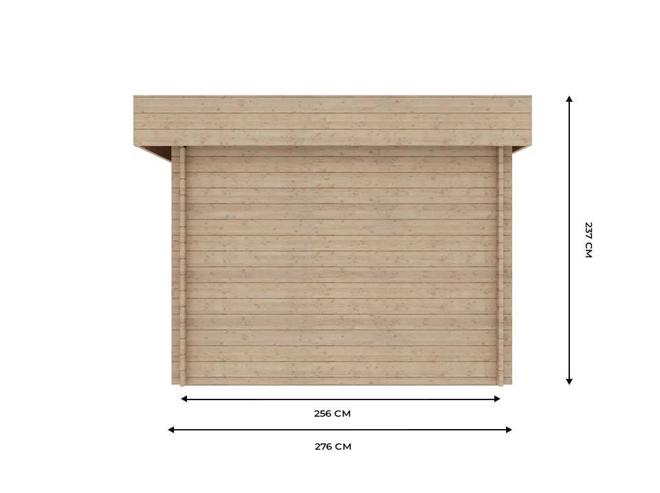 Direct Abris - Abri de Jardin WELLAND 10m2 - 426 x 304 cm - Epaisseur des murs : 28mm - Epicea - Cabane de Jardin Bois - Stockage - Image 3