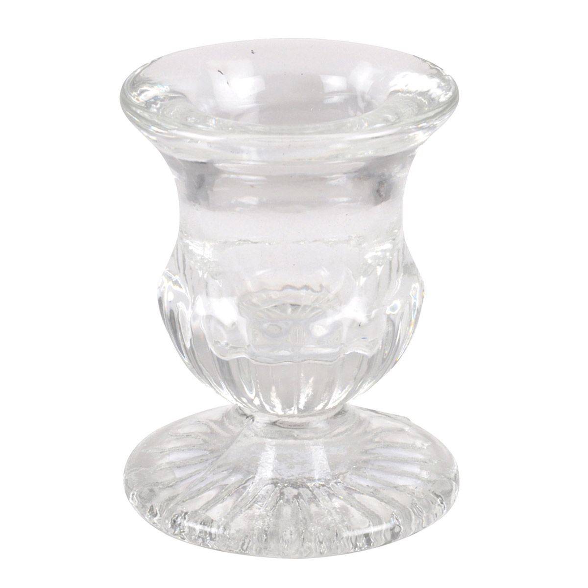 Photophore Design "Chandelier" 6cm Transparent