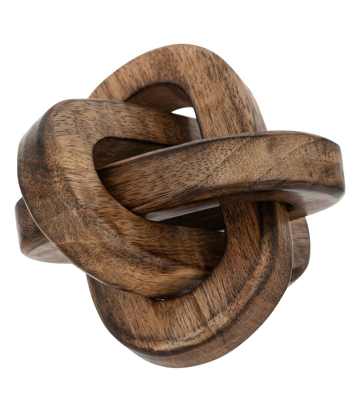 Objet déco Nœud en Bois de Manguier D 11 cm - Image 1