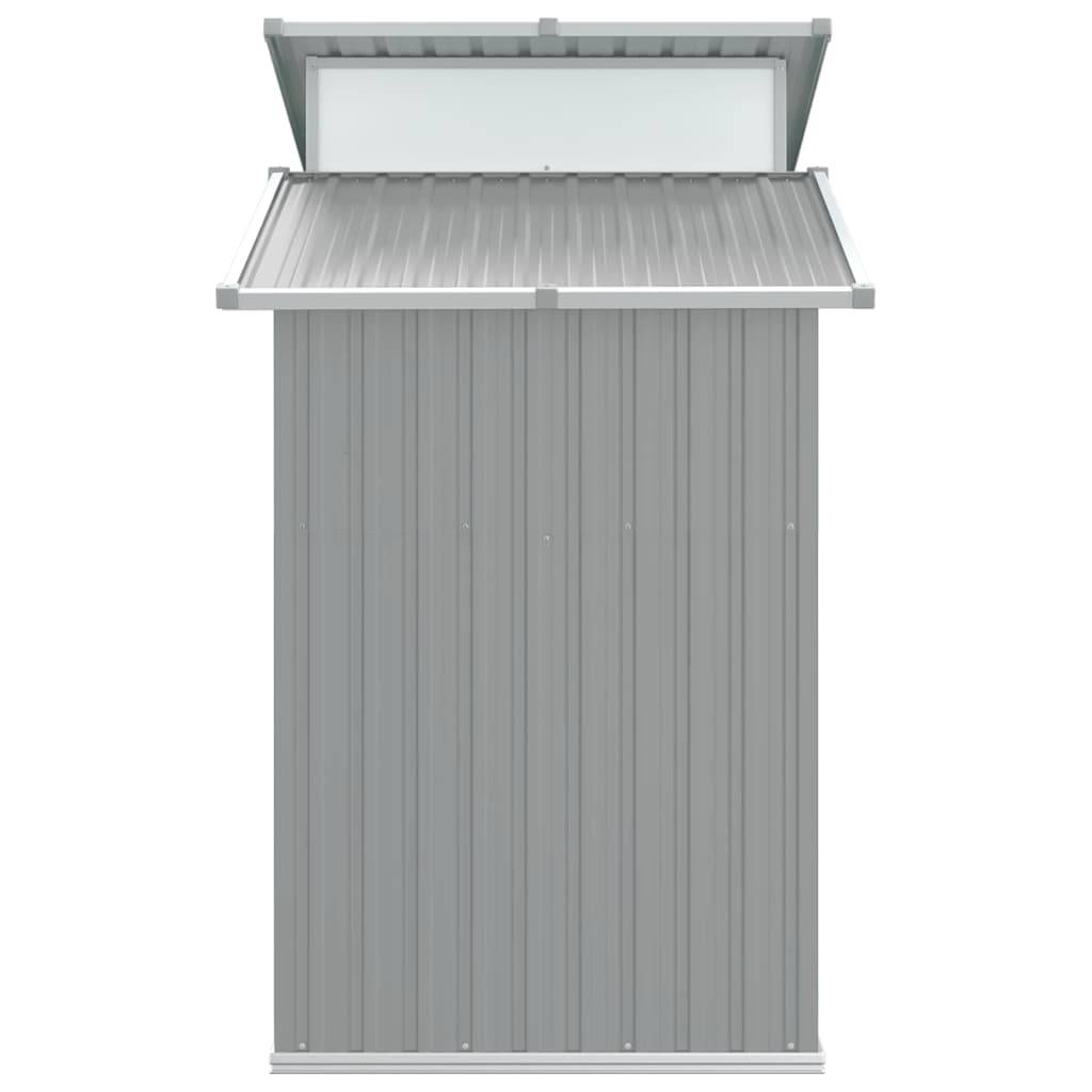 Vidaxl - Abri de jardin Gris 270x130x208,5 cm Métal galvanisé vidaXL 316243 - Image 6