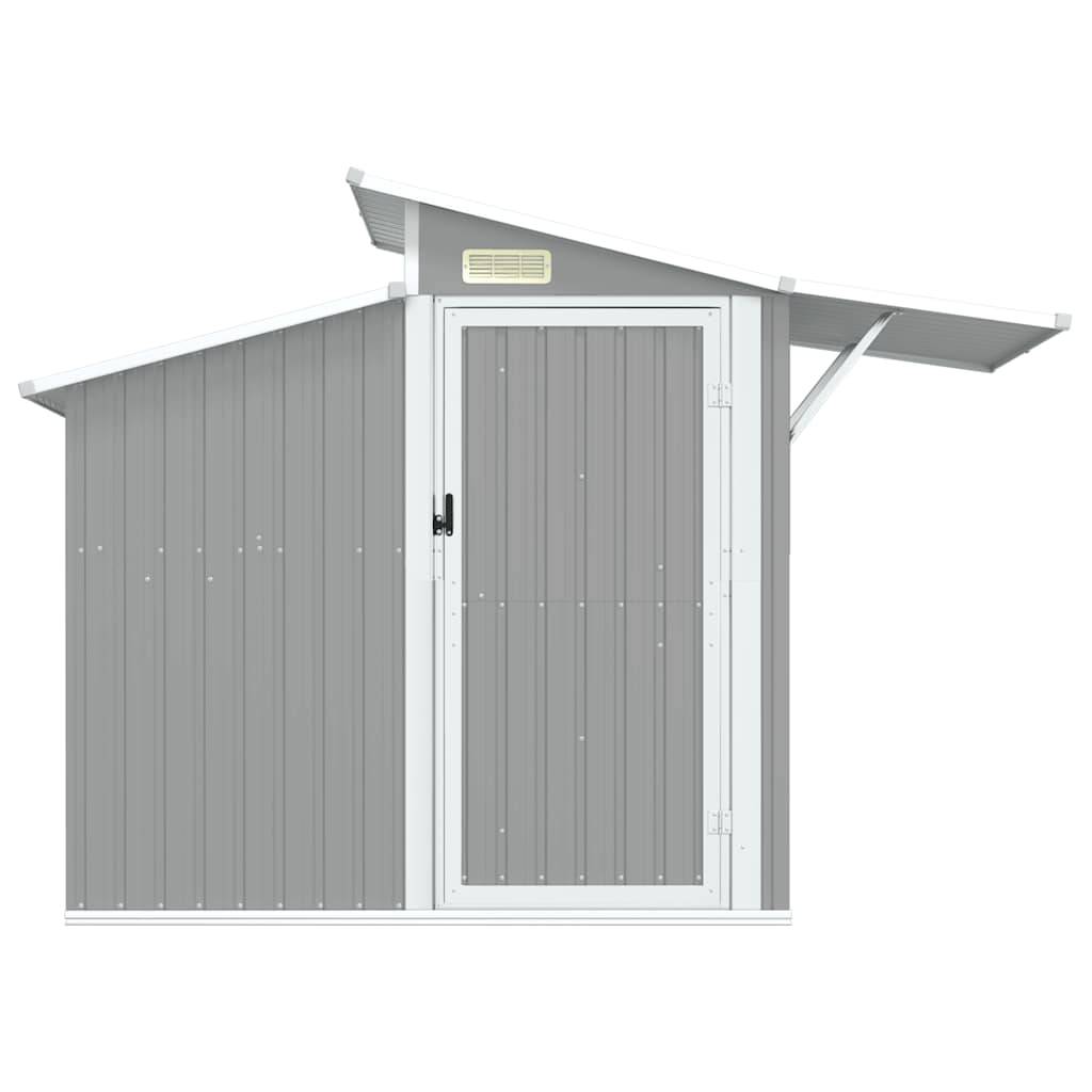 Vidaxl - Abri de jardin Gris 270x130x208,5 cm Métal galvanisé vidaXL 316243 - Image 5