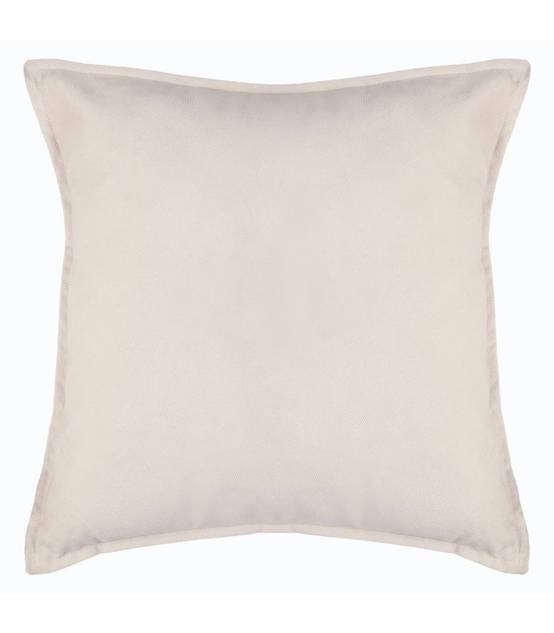 Coussin déhoussable Ivoire 55 x 55 cm - Image 1