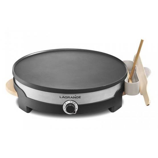 Crêpière fonte 35cm 1500w noir 109011 Lagrange - Image 1
