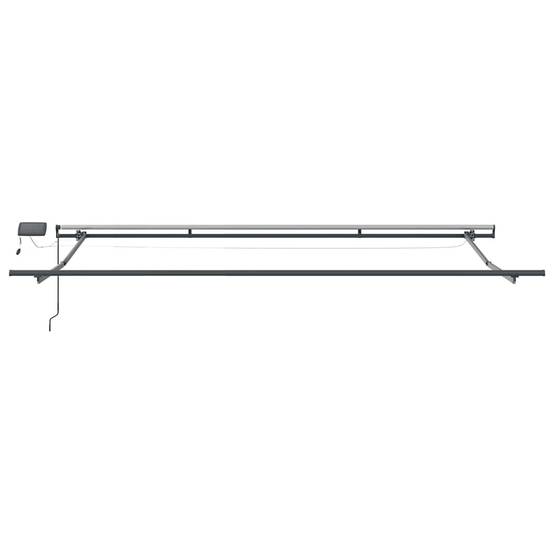 Vidaxl - Auvent rétractable Rouge et Blanc 400 × 350 cm vidaXL 3330756 - Image 10