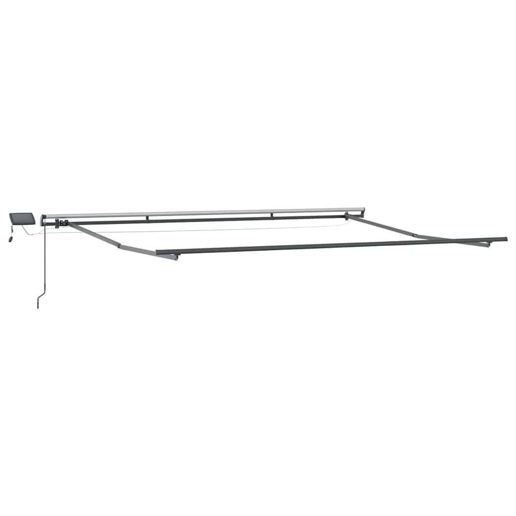 Vidaxl - Auvent rétractable Rouge et Blanc 400 × 350 cm vidaXL 3330756 - Image 7