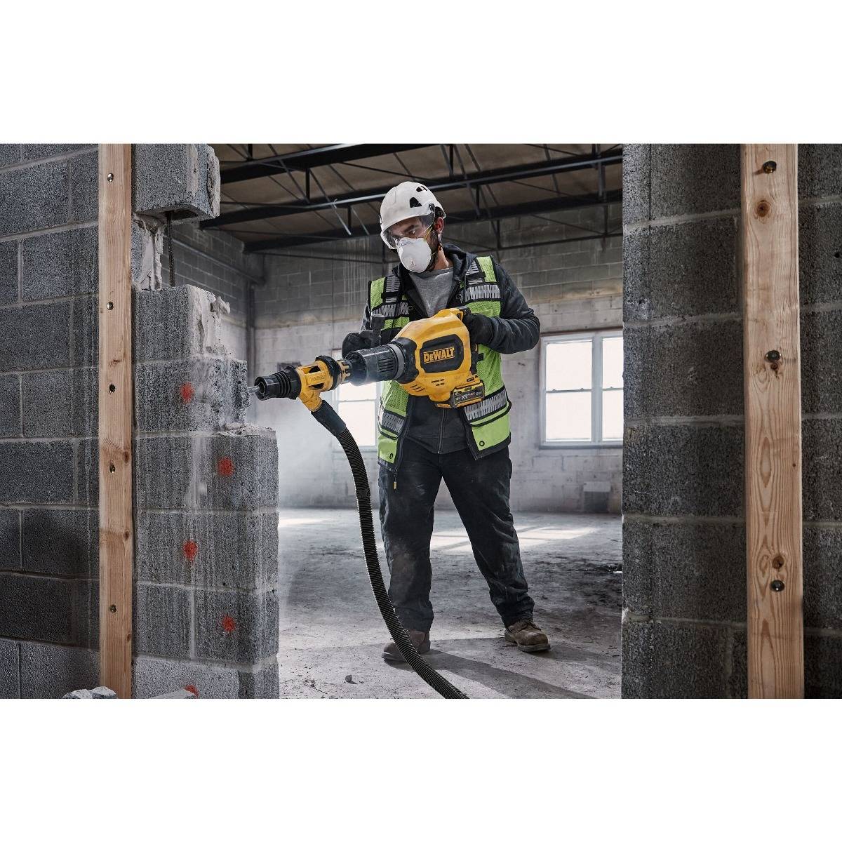 Dewalt - Marteau de démolition XR FLEXVOLT 54V SDS-max - 27J - DEWALT - Sans batterie, ni chargeur - mallette - DCH911NK-XJ - Image 3