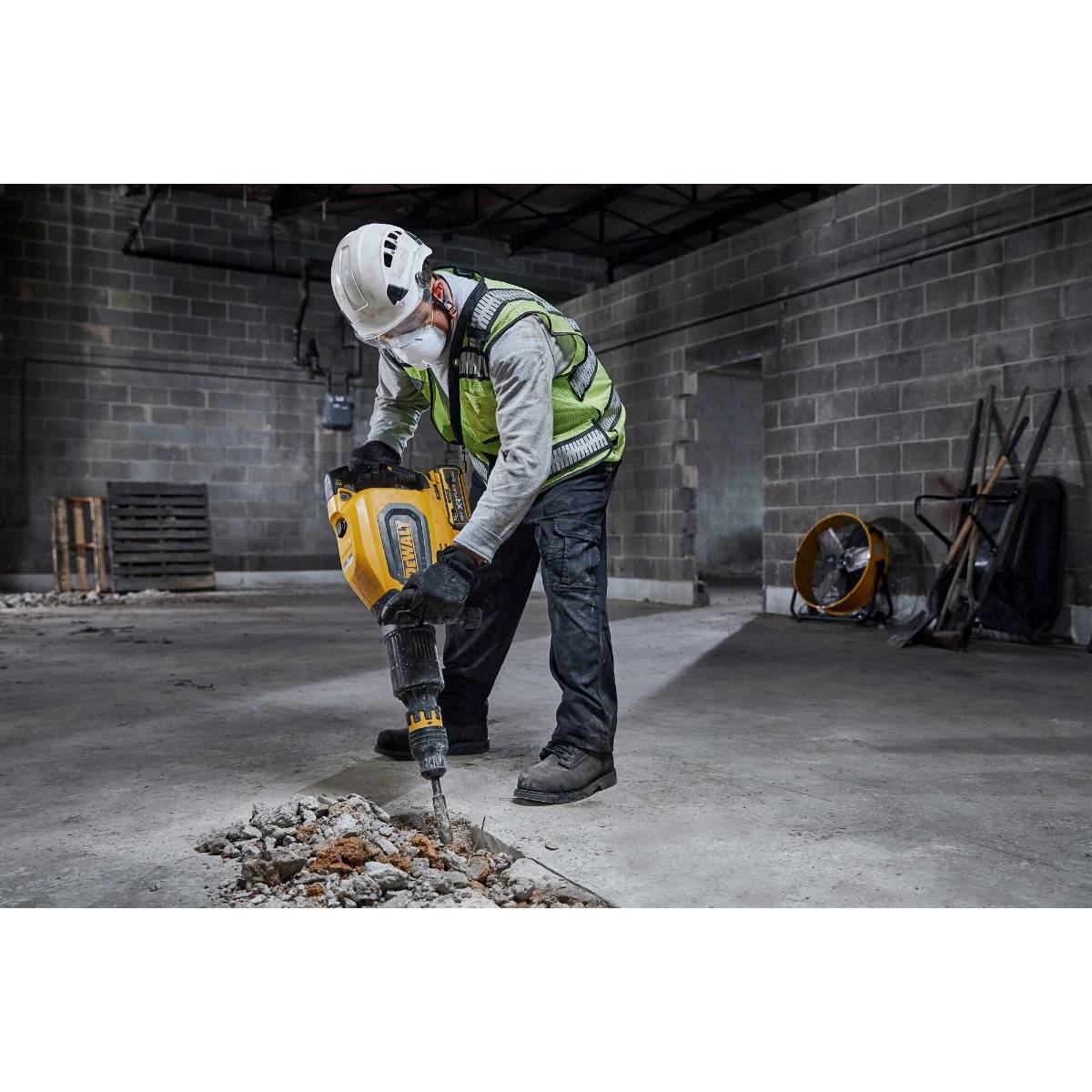Dewalt - Marteau de démolition XR FLEXVOLT 54V SDS-max - 27J - DEWALT - Sans batterie, ni chargeur - mallette - DCH911NK-XJ - Image 4