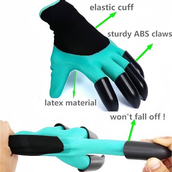 IntiMeg - Gants de Jardinage à Griffes pour la Plantation IntiMeg - Image 5