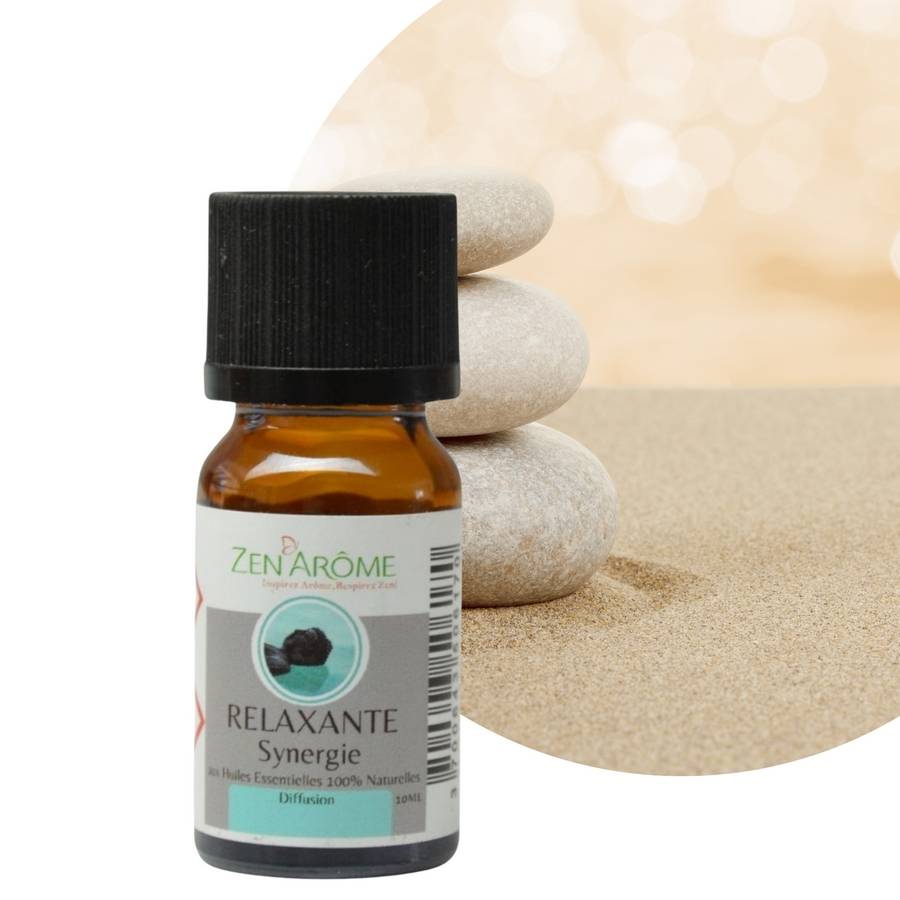 Synergie d'Huiles Essentielles Relaxante – Mélange d'huiles essentielles 100% pures et naturelles – Aromathérapie – 10ml - Zen'Arôme - Image 2