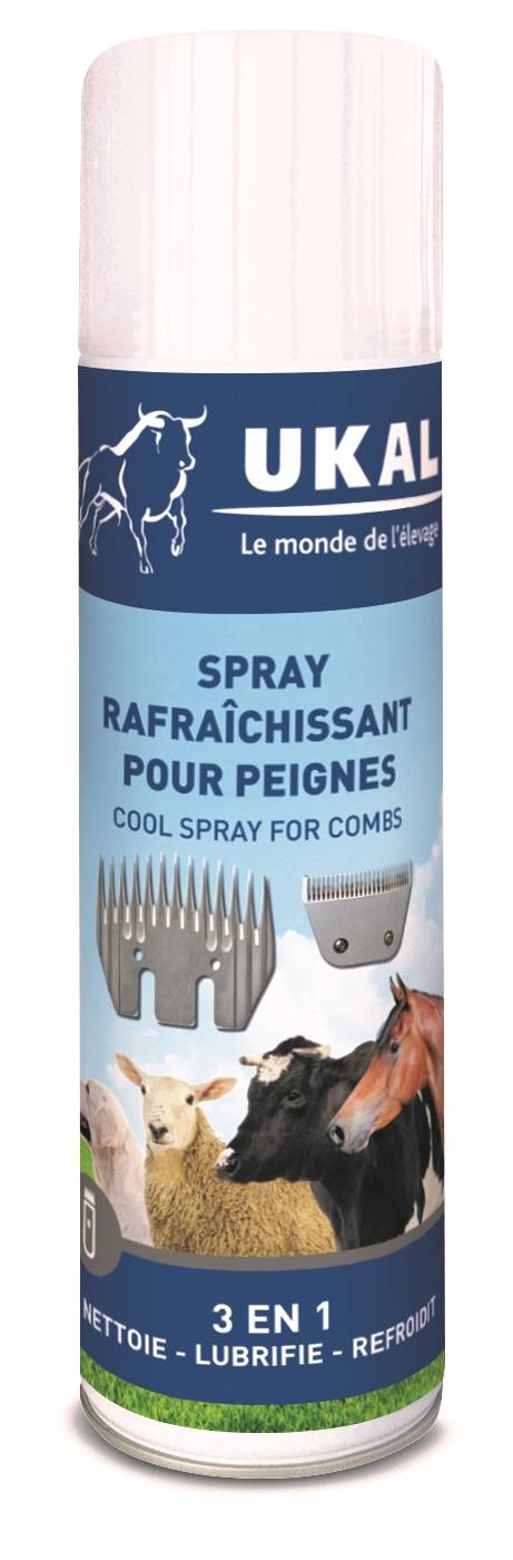 Ukal - Spray rafraichissant pour peignes 500ml - Image 1