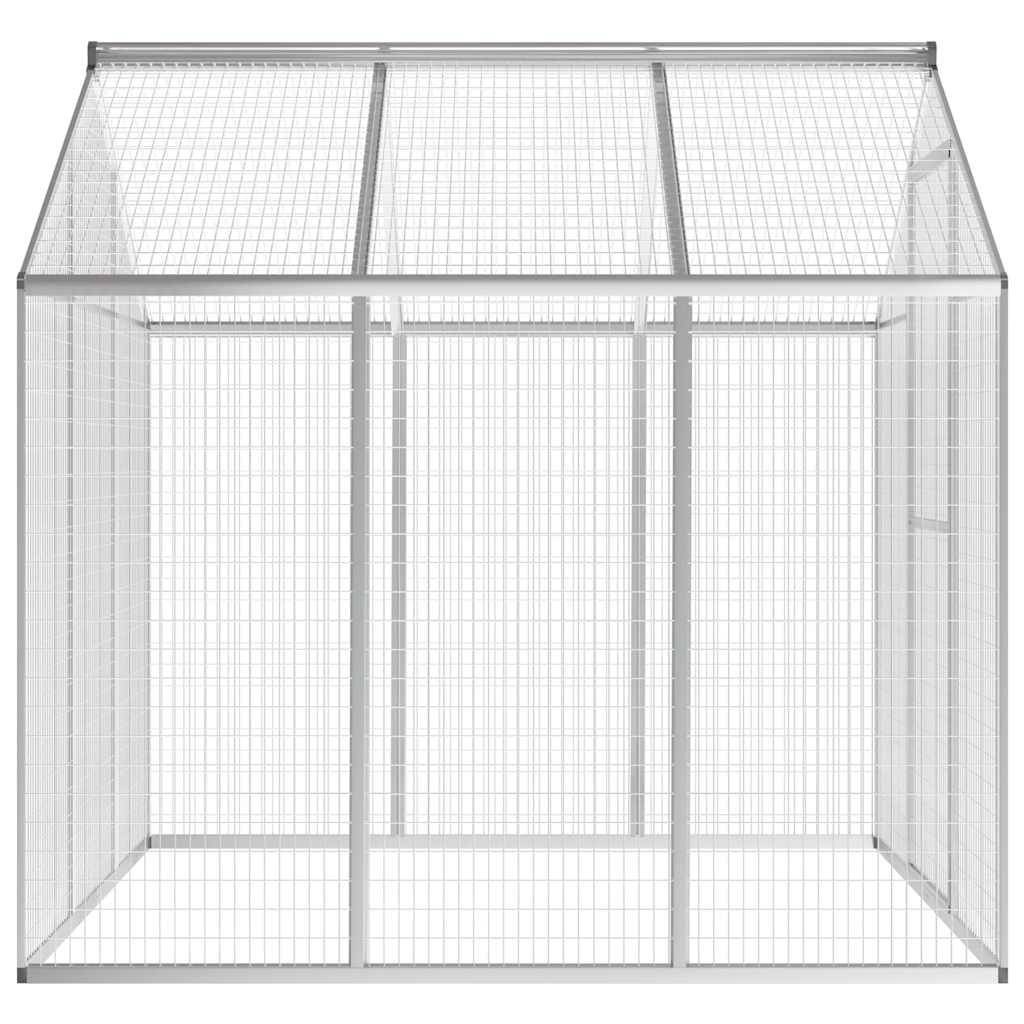 Grande Volière Extérieure Aluminium Cage Oiseaux de Jardin 183x178x194 cm – ComfortXL Outdoor Living - Image 4