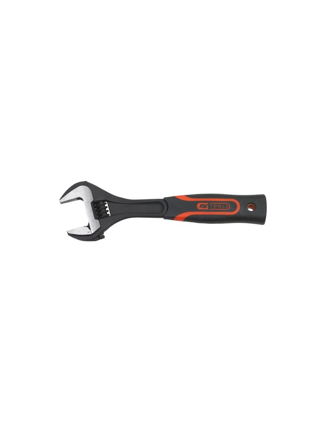 Clé à Molette 10" Bimatière Réglage Précis, Confort Et Robustesse - Ks Tools