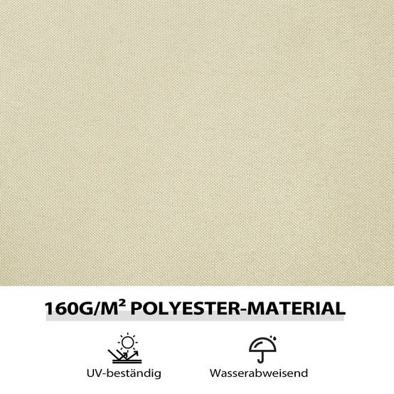 PANGIVO - Parois latérales pour tonnelle polyester blanc crème 302 x 1 x 205 cm - PANGIVO - Image 7