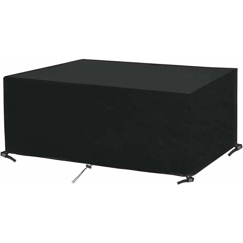 IntiMeg - Housse de Table de Jardin rectangulaire Housse de Meubles d'extérieur Housse de Meubles de Jardin imperméable Bâche imperméable(170 x 94 x 71 cm) - Image 1