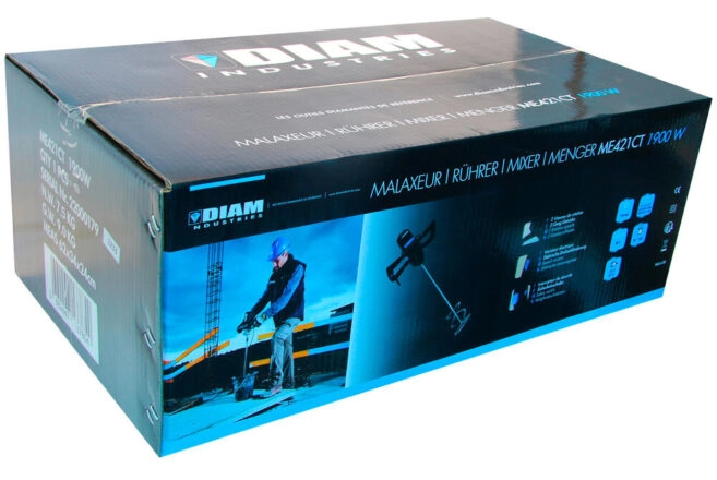 Malaxeur D.140 mm pour peinture colle béton DIAM - ME421CT - Image 3