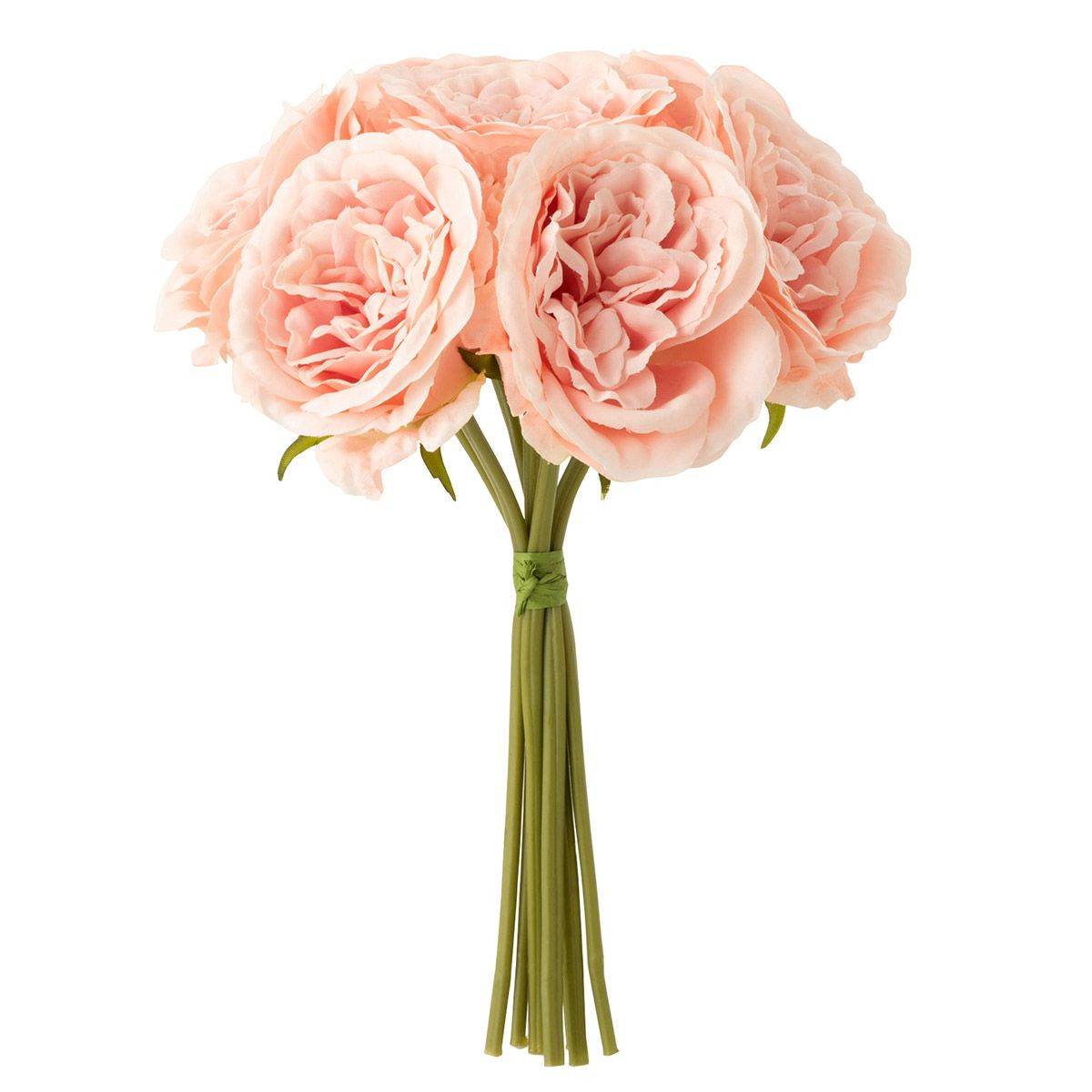 Bouquet de Fleurs Artificielles "Rose" 25cm Rose