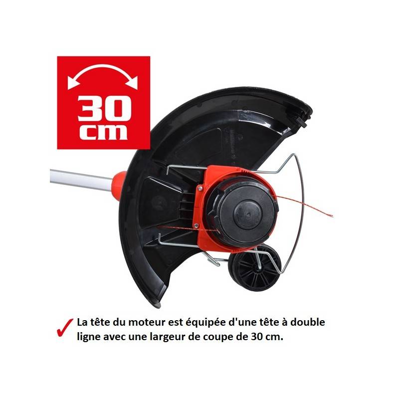 BB Loisir - Hecht 630 Coupe herbe Coupe bordure électrique léger 600W 10 300tr/min - Image 2